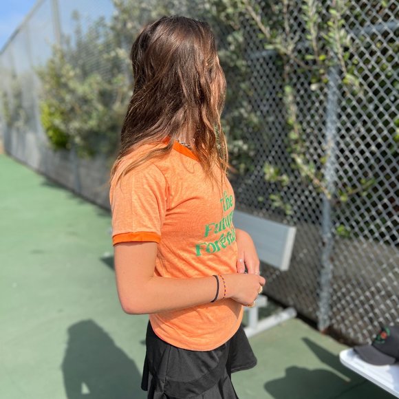 The Future is Forehands- Ringer Tee - Picture 2 of 2